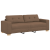 Set de Canapea cu Perne Maro din Material Textil GartenMobel Dekor