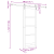 Set uși glisante  cu set hardware 73.5x198.5 cm lemn masiv de pin, Ușă interioară  cu sticlă 'ORKDAL'73.5x198.5x4 cm lemn masiv de pin GartenMobel Dekor