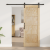 Ușa Glisantă  cu Set de Hardware 78x202 cm Lemn Solid de Pin, Ușă Interioară  "ORKDAL" 78x202x4 cm Lemn Solid de Pin GartenMobel Dekor