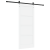 Ușă Glisantă  cu Set de Accesorii Alb 83x202 cm Lemn Solid de Pin, Ușă Interioară  'ORKDAL'Alb 83x202x4 cm Lemn Solid de Pin GartenMobel Dekor