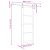 Ușa Glisantă  cu Set de Hardware 83x232 cm din Lemn Solid de Pin, Ușa Interioară  'ORKDAL'83x232x4 cm din Lemn Solid de Pin GartenMobel Dekor