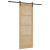 Ușa Glisantă  cu Set de Hardware 83x232 cm din Lemn Solid de Pin, Ușa Interioară  'ORKDAL'83x232x4 cm din Lemn Solid de Pin GartenMobel Dekor