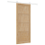 Ușă glisantă cu set de hardware 86x211 cm Lemn masiv de pin, Ușă interioară 'ORKDAL'86x211x4 cm Lemn masiv de pin GartenMobel Dekor