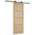 Ușă glisantă  cu set de hardware 78x202 cm din lemn masiv de pin, Ușă interioară 'ORKDAL'78x202x4 cm din lemn masiv de pin GartenMobel Dekor