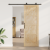 Ușa glisantă  cu set hardware 83x232 cm Lemn masiv de pin, Ușa interioară  'ORKDAL'83x232x4 cm Lemn masiv de pin GartenMobel Dekor