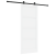 Ușă glisantă  cu set de accesorii alb 83x202 cm din lemn masiv de pin, Ușă interioară  'ORKDAL'alb 83x202x4 cm din lemn masiv de pin GartenMobel Dekor