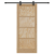 Ușă glisantă  cu set de accesorii 83x202 cm Lemn masiv de pin, Ușă de interior 'ORKDAL'83x202x4 cm Lemn masiv de pin GartenMobel Dekor