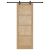 Ușa glisantă  cu set de hardware 83x232 cm din lemn masiv de pin, Ușa interioară  "ORKDAL" 83x232x4 cm din lemn masiv de pin GartenMobel Dekor