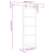 Ușa glisantă  cu set de hardware 83x232 cm Lemn masiv de pin, Ușa de interior  "ORKDAL" 83x232x4 cm Lemn masiv de pin GartenMobel Dekor