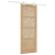 Ușă glisantă  cu set de accesorii 78x202 cm din lemn masiv de pin, Ușă de interior 'ORKDAL'78x202x4 cm din lemn masiv de pin GartenMobel Dekor