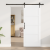Ușa Glisantă  cu Set de Accesorii Alb 83x202 cm Lemn Solid de Pin, Ușa Interioară  'ORKDAL'Alb 83x202x4 cm Lemn Solid de Pin GartenMobel Dekor