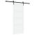 Ușa Glisantă  cu Set de Accesorii Alb 83x202 cm Lemn Solid de Pin, Ușa Interioară  'ORKDAL'Alb 83x202x4 cm Lemn Solid de Pin GartenMobel Dekor