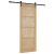 Ușă Glisantă  cu Set de Hardware 83x211 cm Lemn Masiv de Pin, Ușă Interioară  'ORKDAL'83x211x4 cm Lemn Masiv de Pin GartenMobel Dekor