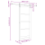 Ușă Glisantă  cu Set de Hardware 83x211 cm Lemn Masiv de Pin, Ușă Interioară  'ORKDAL'83x211x4 cm Lemn Masiv de Pin GartenMobel Dekor