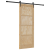 Ușa Glisantă  cu Set Hardware 78x202 cm Lemn Solid de Pin, Ușă Interioară 'ORKDAL'78x202x4 cm Lemn Solid de Pin GartenMobel Dekor