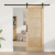 Ușa Glisantă  cu Set Hardware 78x202 cm Lemn Solid de Pin, Ușă Interioară 'ORKDAL'78x202x4 cm Lemn Solid de Pin GartenMobel Dekor