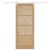 Ușă glisantă  cu set de hardware 86x211 cm din lemn masiv de pin, Ușă interioară 'ORKDAL'86x211x4 cm din lemn masiv de pin GartenMobel Dekor