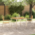 Set de dining pentru grădină  3 piese din lemn masiv de acacia, Masă de dining  90x90x74.5 cm din lemn masiv de acacia, Scaune de grădină stivuibile  2 bucăți din lemn masiv de acacia și metal GartenMobel Dekor