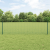 Zid de sârmă sudată cu 5 stâlpi U verde 0.6x10 m metal GartenMobel Dekor