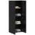 Fișet Set de 2 Stejar negru Lemn prelucrat 60 x 32 x 153 cm GartenMobel Dekor