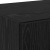 Bufet Stejar Negru 70x42.5x185 cm Lemn ingineresc GartenMobel Dekor