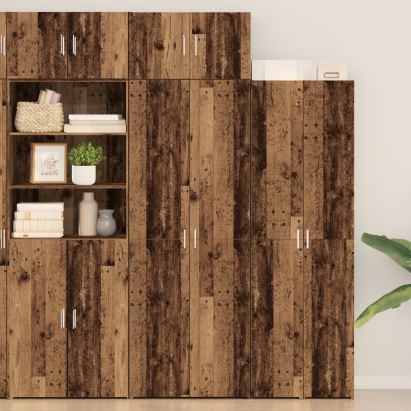 Cabinet de Depozitare  Lemn Vechi 70x42.5x225 cm Lemn Ingineresc, Cabinet de Perete  Lemn Vechi 70x42.5x40 cm Lemn Ingineresc GartenMobel Dekor