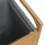 Coș de rufe cu sac gri 32x30x36,5 cm, bambus GartenMobel Dekor