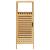 Dulap de baie cu raft, 36x33x87 cm, bambus GartenMobel Dekor