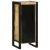 Cabinet de perete 40x35x90 cm Lemn brut de mango GartenMobel Dekor