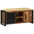 Cabinet bancă Multicolor 100x35x50 cm Lemn masiv recuperat GartenMobel Dekor