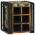 Raft vin 34.5x35x39 cm din lemn reciclat GartenMobel Dekor