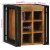 Răcitor de vin 34.5x35x39 cm Lemn solid de acacia GartenMobel Dekor