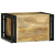 Stativ pentru vin 46x35x27.5 cm Lemn Solid de Mango Brut GartenMobel Dekor