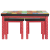 Mese Nesterede 3 buc Lemn Solid Mango GartenMobel Dekor