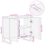 Cabinet pentru chiuvetă 62x33x58 cm Lemn solid de mango și lemn procesat GartenMobel Dekor