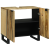 Cabinet pentru chiuvetă 62x33x58 cm Lemn solid de mango și lemn procesat GartenMobel Dekor