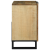 Cabinet pentru chiuvetă 62x33x58 cm Lemn solid de mango și lemn procesat GartenMobel Dekor