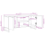 Dulap TV 105x33.5x46 cm Lemn masiv de nuc GartenMobel Dekor