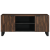 Dulap TV 105x33.5x46 cm Lemn masiv de nuc GartenMobel Dekor