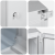 Cabinet de Control IP65 Rezistent la Apă Gri 25x15x35 cm Plastic ABS GartenMobel Dekor