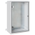 Cabinet de control IP65 Rezistent la apă Gri 40x20x60 cm Plastic ABS GartenMobel Dekor