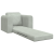 Canapea Pat 2 în 1 Gri Deschis 98x71x83 cm Catifea GartenMobel Dekor
