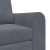 Canapea pat 2 în 1 gri închis 98x71x83 cm catifea GartenMobel Dekor