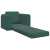 Canapea pat 2 în 1 verde închis 98x71x83 cm catifea GartenMobel Dekor