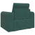 Canapea pat 2 în 1 verde închis 98x71x83 cm catifea GartenMobel Dekor
