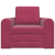 Sofa Pat 2 în 1 Roșu Vin 98x71x83 cm Catifea GartenMobel Dekor