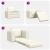 Canapea Pat 2 în 1 Crem 98x71x83 cm Velvet GartenMobel Dekor