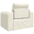 Canapea Pat 2 în 1 Crem 98x71x83 cm Velvet GartenMobel Dekor