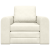 Canapea Pat 2 în 1 Crem 98x71x83 cm Velvet GartenMobel Dekor