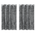 Cortine din catifea 2 buc cu inele Gri 175x140 cm GartenMobel Dekor